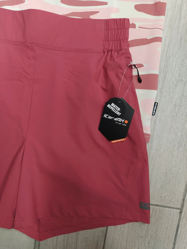 Icepeak set completo t-shirt tecnica tg M e pantaloncini tecnici tg IT44 montagna donna tg