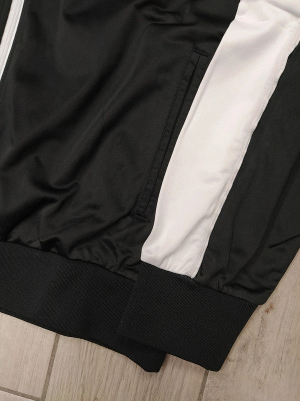 Kappa felpa giacchetta acetato banda larga vintage uomo tg 2XL
