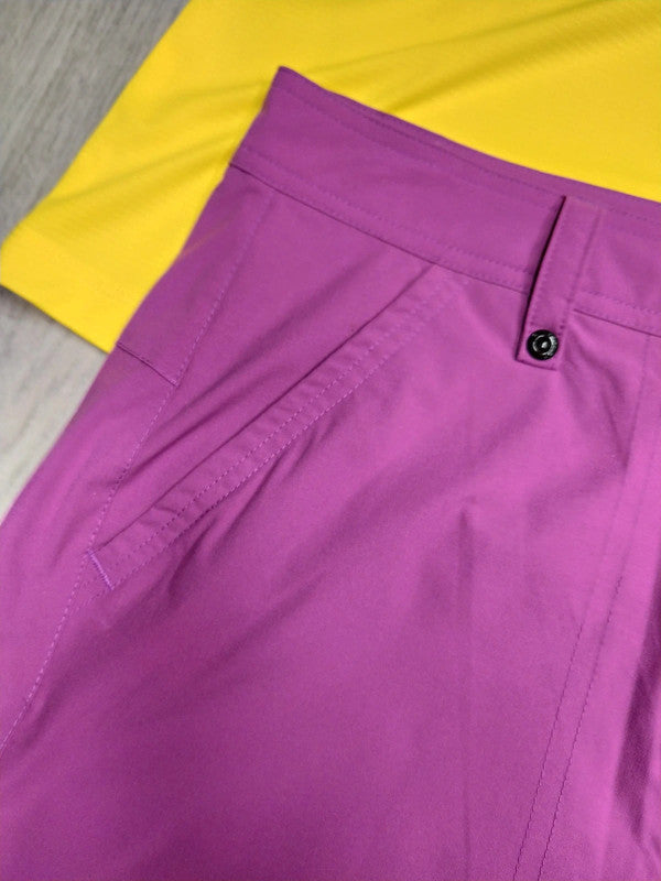 CMP set completo t-shirt tecnica pantaloncino trekking montagna donna tg S