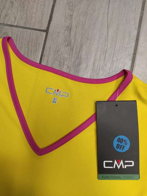 CMP set completo t-shirt tecnica pantaloncino trekking montagna donna tg S