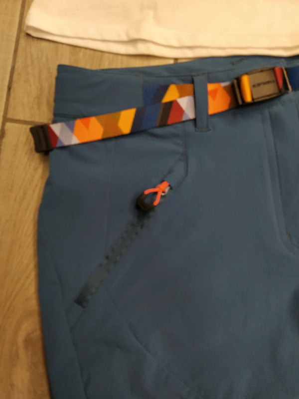 Icepeak set t-shirt e pantaloncini montagna trekking donna tg S