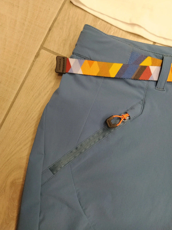 Icepeak set t-shirt e pantaloncini montagna trekking donna tg S