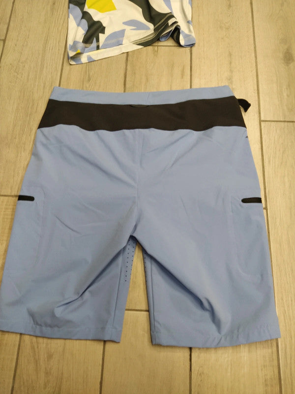 Icepeak set t-shirt e pantaloncini montagna trekking donna tg M