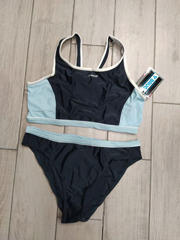 Brugi Costume piscina mare donna due pezzi tg 44