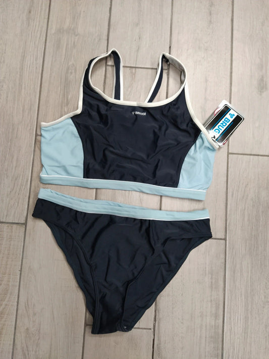 Brugi Costume piscina mare donna due pezzi tg 44