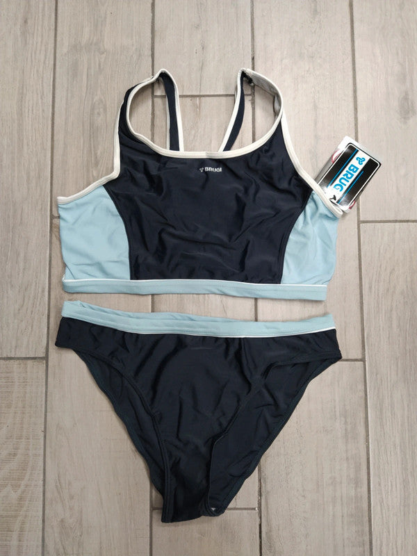 Brugi Costume piscina mare donna due pezzi tg 50
