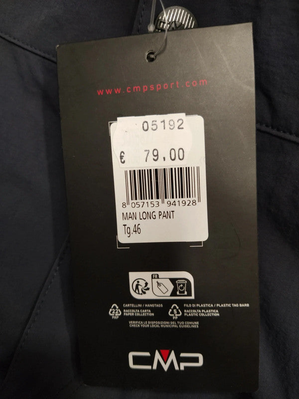 CMP 30T6877 Pantaloni trekking montagna uomo tg 46 / S