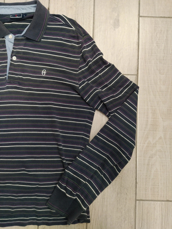 Conte of Florence polo maniche lunghe righe uomo  L