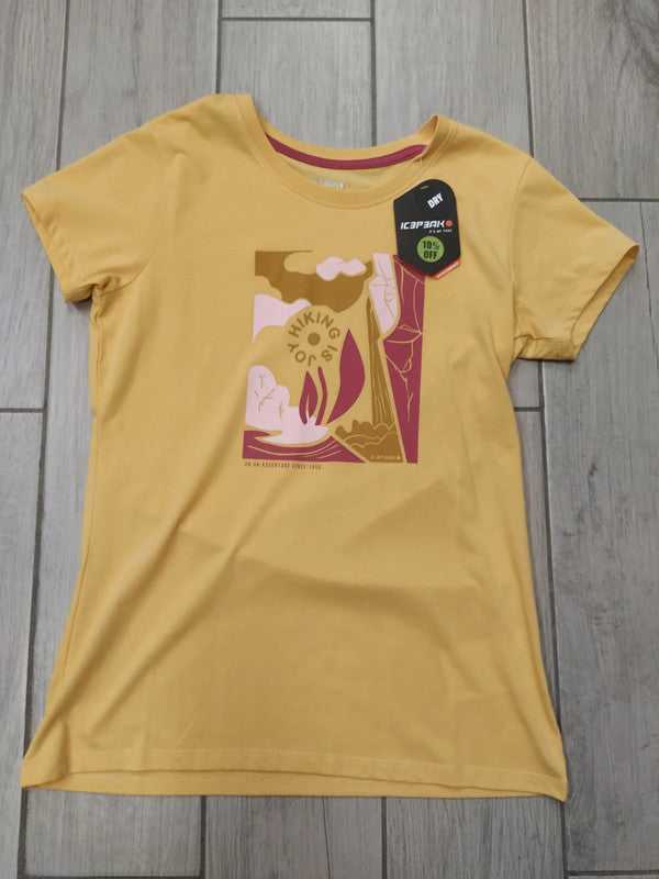 Icepeak t-shirt donna cotone tg M