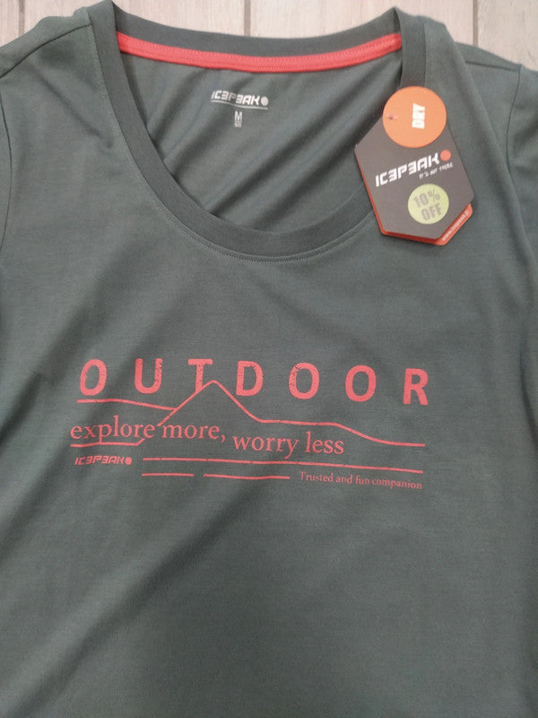 Icepeak t-shirt donna cotone tg M