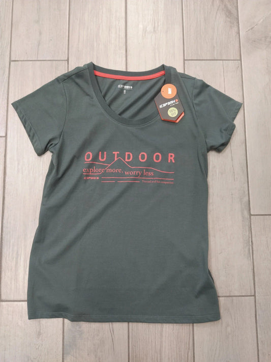Icepeak t-shirt donna cotone tg M