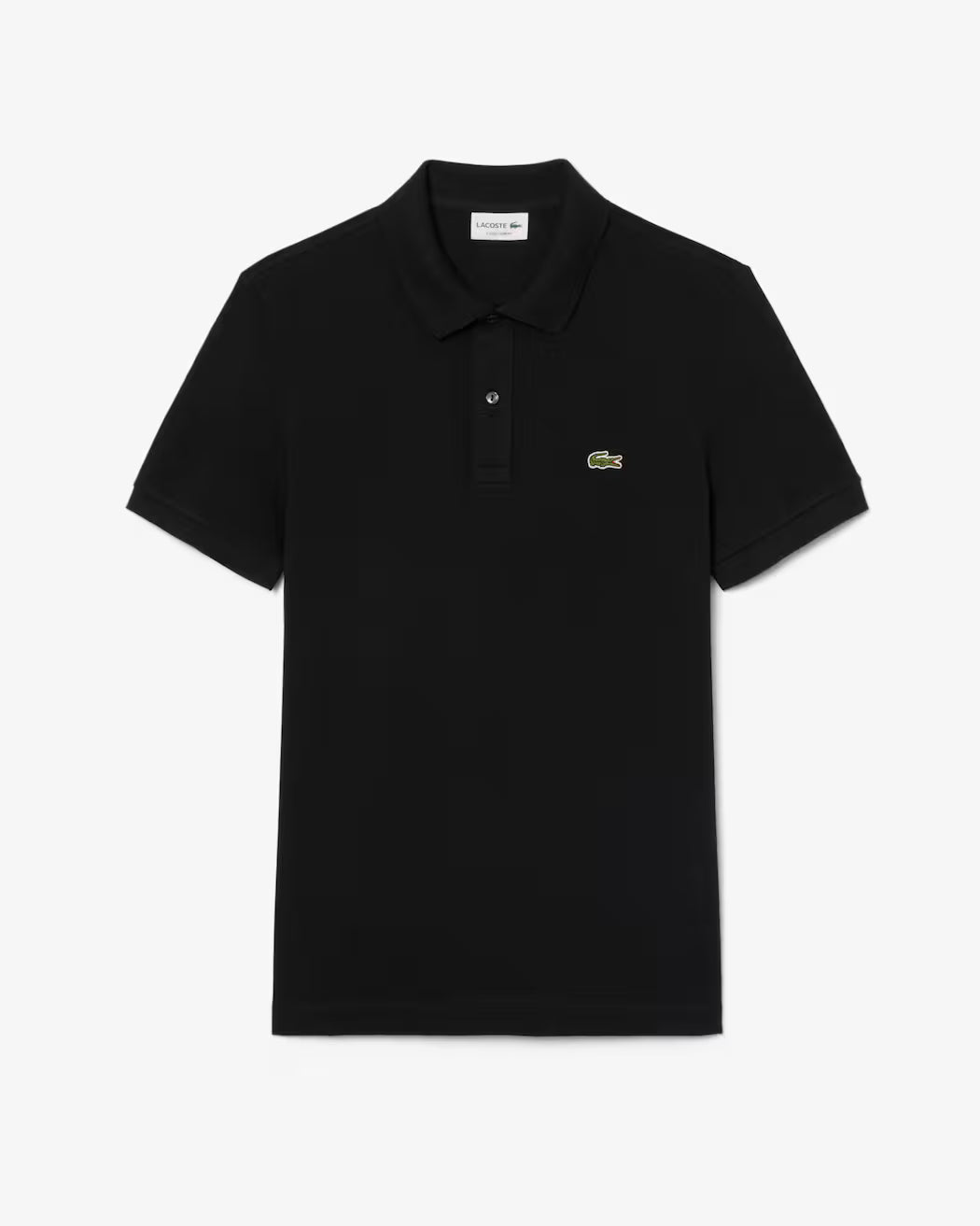 Polo slim fit in piqué L.12.12 - Nero